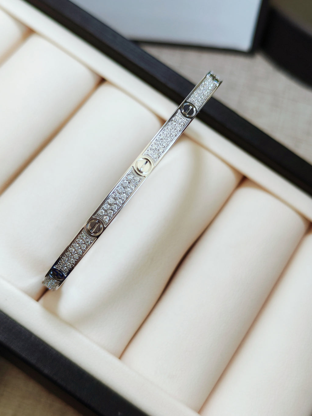 LOVE Bracelet, Paved Diamonds, Small