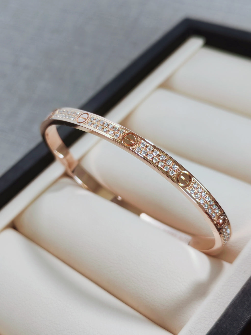 LOVE Bracelet, Paved Diamonds, Small