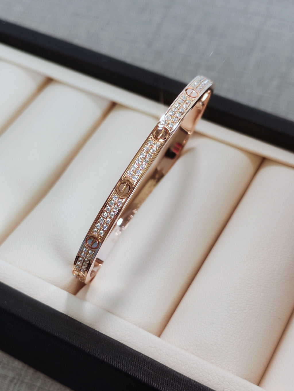 LOVE Bracelet, Paved Diamonds, Small