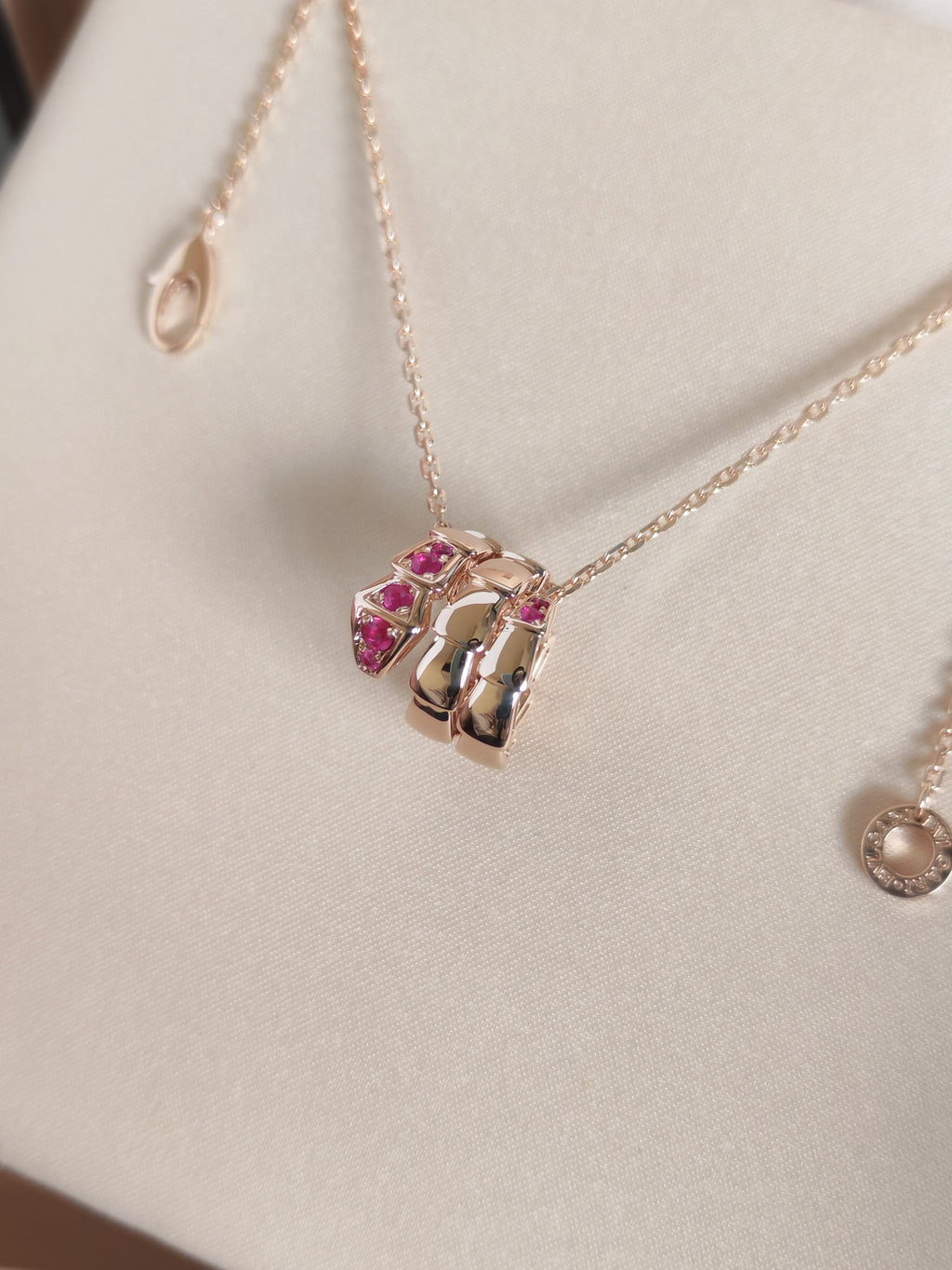 Serpenti Viper Ruby Necklace