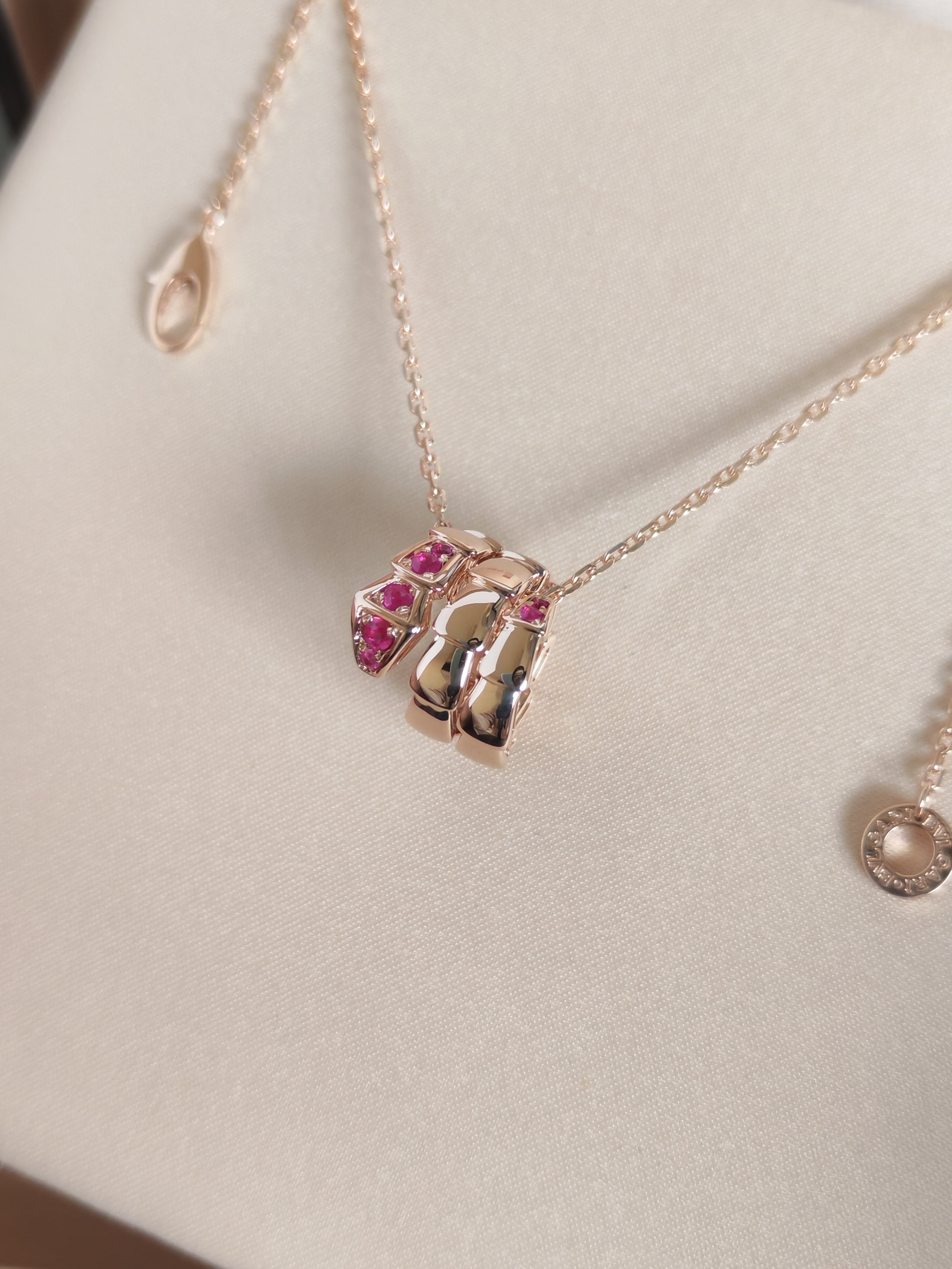 Serpenti Viper Ruby Necklace