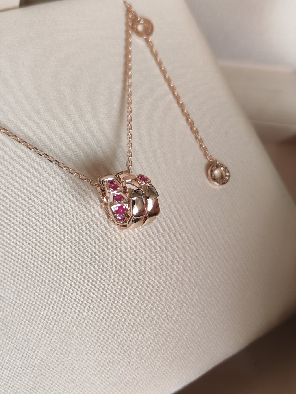 Serpenti Viper Ruby Necklace
