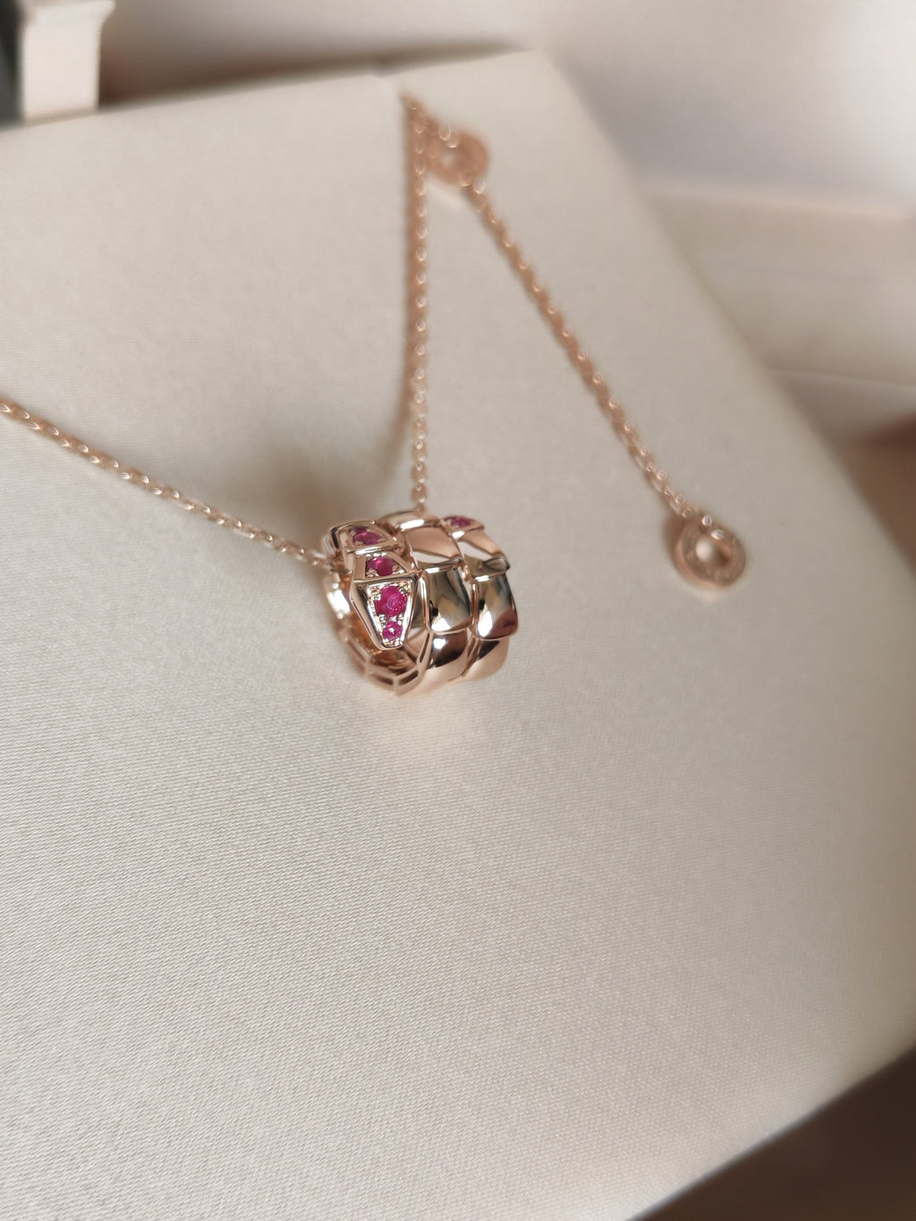 Serpenti Viper Ruby Necklace