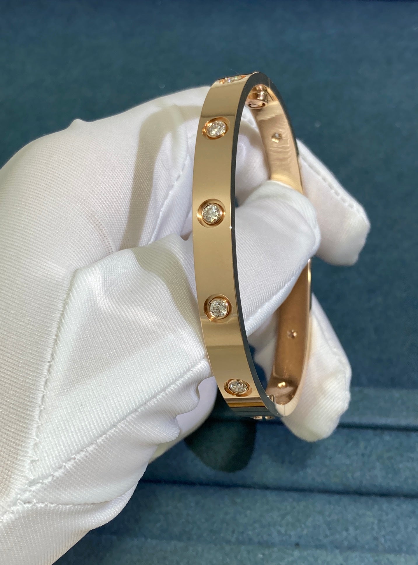 LOVE Bracelet, Diamond-Set