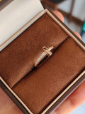 TT T1 Ring in Rose Gold with Diamonds